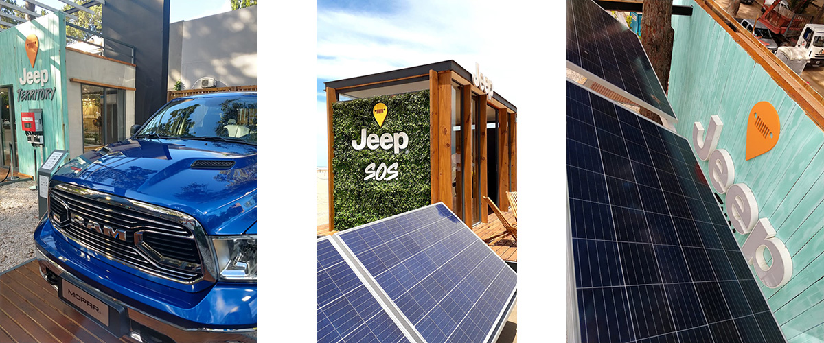 Sustentator - Energías Renovables - Stand Jeep